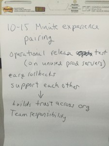 Ideas for Dev-Ops Pairing