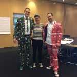 Boris and Andrea in their Opposuits