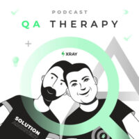 QA Therapy podcast logo
